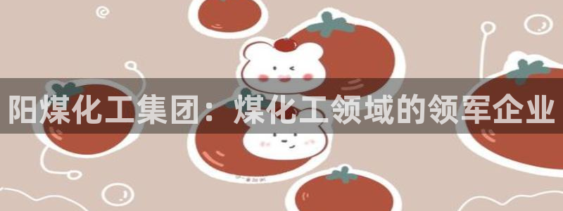球盟会app最新地址在哪看：阳煤化工集团：煤化工领域的领军企