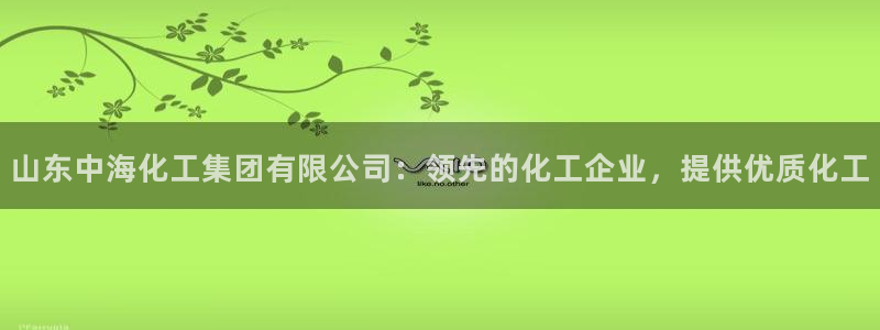 球盟会手机网页版：山东中海化工集团有限公司：领先的化工企业，
