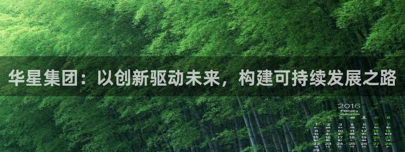 球盟会官方app首页入口：华星集团：以创新驱动未来，构建可持