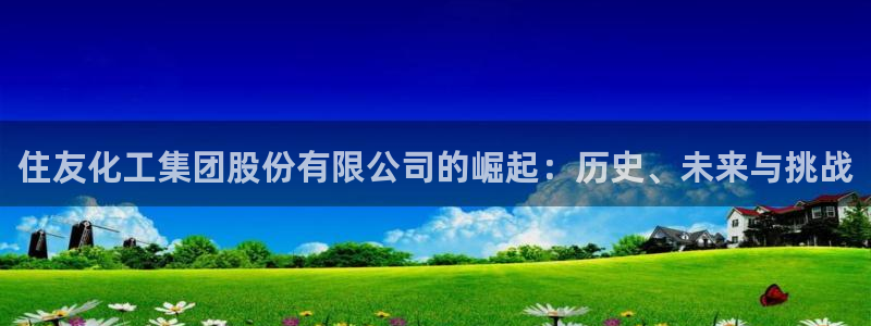球盟会App：住友化工集团股份有限公司的崛起：历史、未来与挑
