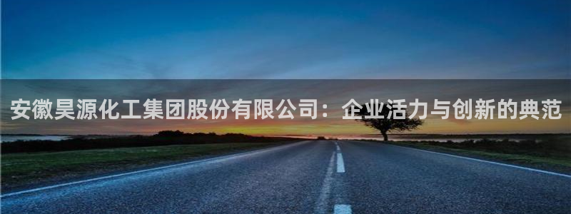 球盟会和中欧合作吗：安徽昊源化工集团股份有限公司：企业活力与