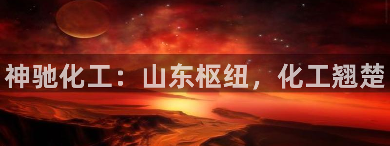 球盟会地址：神驰化工：山东枢纽，化工翘楚