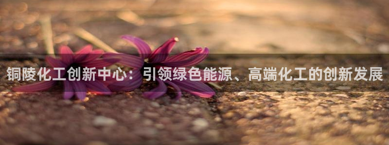 球盟会黑款吗是真的吗：铜陵化工创新中心：引领绿色能源、高端化