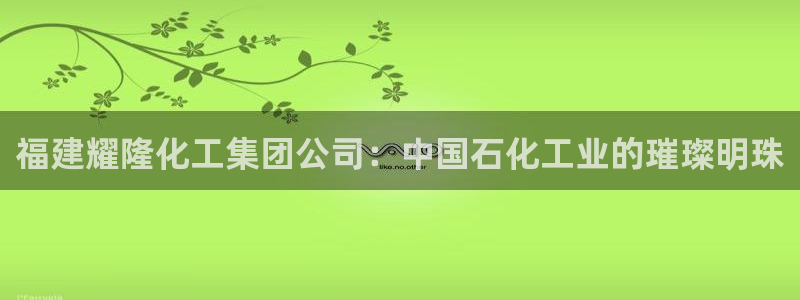 球盟会用的客服聊天是哪个软件：福建耀隆化工集团公司：中国石化